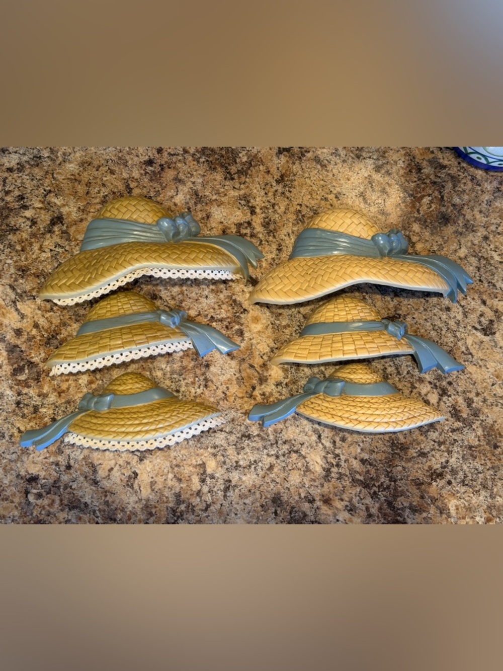 Vintage Home Interiors Burwood Hats
Set of 6